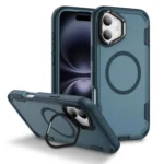 Defend 3 in 1 Rugged MagSafe Magnetic Holder Phone Case, For iPhone 16, For iPhone 15 Pro Max, For iPhone 15 Pro