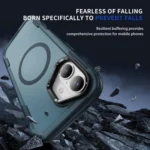 Defend 3 in 1 Rugged MagSafe Magnetic Holder Phone Case, For iPhone 16, For iPhone 15 Pro Max, For iPhone 15 Pro - Image 3