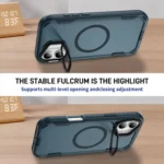 Defend 3 in 1 Rugged MagSafe Magnetic Holder Phone Case, For iPhone 16, For iPhone 15 Pro Max, For iPhone 15 Pro - Image 7