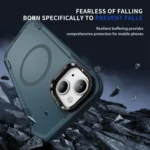 Defend 3 in 1 Rugged MagSafe Magnetic Holder Phone Case, For iPhone 15 Plus, For iPhone 15, For iPhone 14 Plus - Image 3