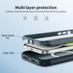 Defend 3 in 1 Rugged MagSafe Magnetic Holder Phone Case, For iPhone 14, For iPhone 14 Pro, For iPhone 14 Pro Max - Image 6