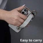 Electroplating Loose Powder Wristband Holder Phone Case, For iPhone 16 Plus, For iPhone 16 - Image 8