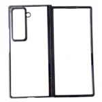 Plating Spring Axis Skin Feel Phone Case, For Samsung Galaxy Z Fold Special