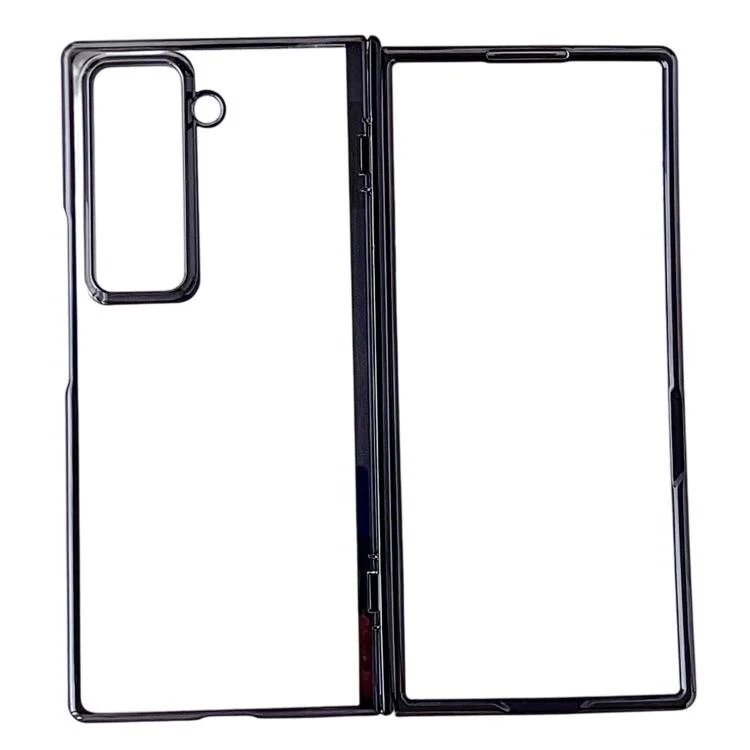 Plating Spring Axis Skin Feel Phone Case, For Samsung Galaxy Z Fold Special