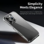 ROCK Pure Series Clear PC Hybrid TPU Phone Case, For iPhone 16 Pro Max, For iPhone 16 Pro, For iPhone 16 Plus, For iPhone 16 - Image 3