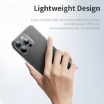 ROCK Pure Series Clear PC Hybrid TPU Phone Case, For iPhone 16 Pro Max, For iPhone 16 Pro, For iPhone 16 Plus, For iPhone 16 - Image 4