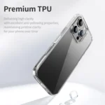 ROCK Pure Series Clear PC Hybrid TPU Phone Case, For iPhone 16 Pro Max, For iPhone 16 Pro, For iPhone 16 Plus, For iPhone 16 - Image 5