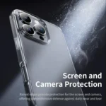 ROCK Pure Series Clear PC Hybrid TPU Phone Case, For iPhone 16 Pro Max, For iPhone 16 Pro, For iPhone 16 Plus, For iPhone 16 - Image 7