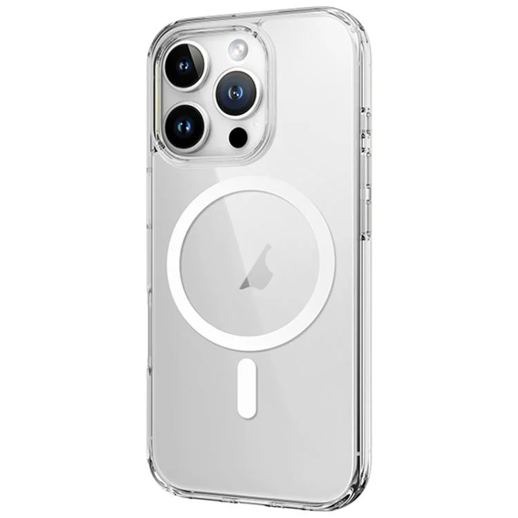 ROCK JingDun Series Clear MagSafe PC Hybrid TPU Phone Case, For iPhone 16 Pro Max, For iPhone 16 Pro, For iPhone 16 Plus, For iPhone 16