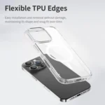 ROCK JingDun Series Clear MagSafe PC Hybrid TPU Phone Case, For iPhone 16 Pro Max, For iPhone 16 Pro, For iPhone 16 Plus, For iPhone 16 - Image 11