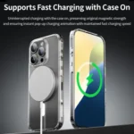 ROCK JingDun Series Clear MagSafe PC Hybrid TPU Phone Case, For iPhone 16 Pro Max, For iPhone 16 Pro, For iPhone 16 Plus, For iPhone 16 - Image 4