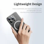 ROCK JingDun Series Clear MagSafe PC Hybrid TPU Phone Case, For iPhone 16 Pro Max, For iPhone 16 Pro, For iPhone 16 Plus, For iPhone 16 - Image 7