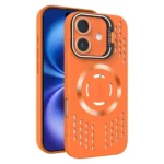 Lens Holder MagSafe Cooling Phone Case, For iPhone 16, For iPhone 15 Pro Max, For iPhone 15 Pro