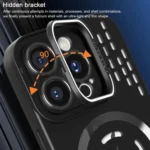 Lens Holder MagSafe Cooling Phone Case, For iPhone 11 Pro Max, For iPhone 11 - Image 6