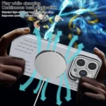 Lens Holder MagSafe Cooling Phone Case, For iPhone 11 Pro Max, For iPhone 11 - Image 7