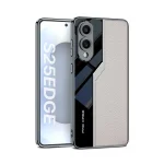 GKK Plating TPU + Leather Supercar Full Coverage Phone Case, For Samsung Galaxy S25 Edge 5G