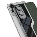GKK Plating TPU + Leather Supercar Full Coverage Phone Case, For Samsung Galaxy S25 Edge 5G - Image 3