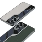 GKK Plating TPU + Leather Supercar Full Coverage Phone Case, For Samsung Galaxy S25 Edge 5G - Image 4