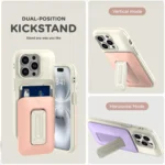 Sliding Card Holder Integrated Phone Case with Kickstand, For iPhone 14 Pro, For iPhone 14 Pro Max - Image 6
