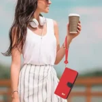 Metal Bow Leather Phone Case with Hand Strap, For iPhone 15, For iPhone 14 / 13, For iPhone 14 Pro - Image 7