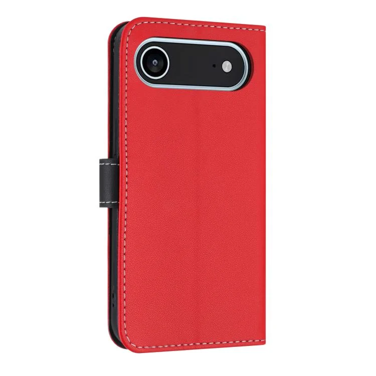 EDA008085727A_2.webp Metal Bow Leather Phone Case with Hand Strap, For iPhone 17 Air, For iPhone 16e, For iPhone 16 Pro Max - Image 3