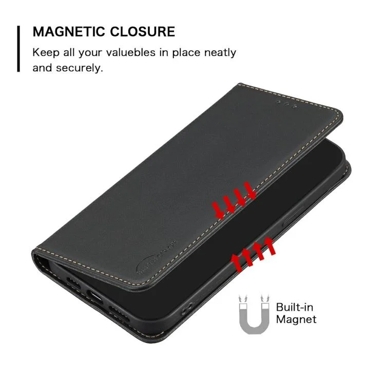 EDA008087101A_6.webp Magnetic Leather Phone Case, For iPhone 17 Pro Max - Image 7