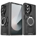 Rotating Ring Holder Magnetic MagSafe Phone Case, For Samsung Galaxy Z Fold7 5G, For Samsung Galaxy Z Flip7 5G