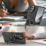 Rotating Ring Holder Magnetic MagSafe Phone Case, For Samsung Galaxy Z Fold7 5G, For Samsung Galaxy Z Flip7 5G - Image 3