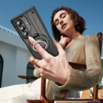 Rotating Ring Holder Magnetic MagSafe Phone Case, For Samsung Galaxy Z Fold7 5G, For Samsung Galaxy Z Flip7 5G - Image 5