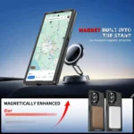 Rotating Ring Holder Magnetic MagSafe Phone Case, For Samsung Galaxy Z Fold7 5G, For Samsung Galaxy Z Flip7 5G - Image 6