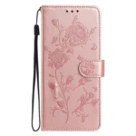 Rose Flower Embossing Pattern Leather Phone Case, For iPhone 17 Pro Max, For iPhone 17 Pro - Image 2