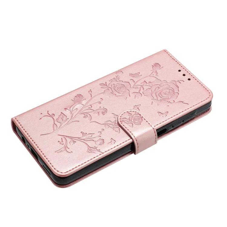 EDA008100804A_5.webp Rose Flower Embossing Pattern Leather Phone Case, For iPhone 17 Pro Max, For iPhone 17 Pro - Image 6