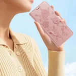 Rose Flower Embossing Pattern Leather Phone Case, For iPhone 17 Pro Max, For iPhone 17 Pro - Image 10