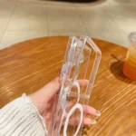 Large Hole Camera MagSafe Magnetic Clear Acrylic TPU Case, For Samsung Galaxy Z Fold7 5G, For Samsung Galaxy Z Flip7 5G - Image 4