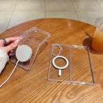 Large Hole Camera MagSafe Magnetic Clear Acrylic TPU Case, For Samsung Galaxy Z Fold7 5G, For Samsung Galaxy Z Flip7 5G - Image 5