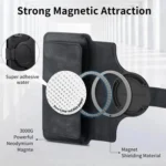 CaseNeo MagSafe RFID Anti-theft Zipper Wallet Retro Leather Phone Case, For iPhone 16 Pro Max, For iPhone 16 Pro, For iPhone 16 Plus - Image 6