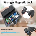 CaseNeo MagSafe RFID Anti-theft Zipper Wallet Retro Leather Phone Case, For iPhone 16, For iPhone 14 - Image 7