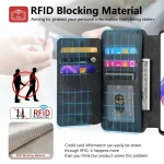 CaseNeo MagSafe RFID Anti-theft Zipper Wallet Retro Leather Phone Case, For Samsung Galaxy S25 Edge 5G, For Samsung Galaxy S25 Ultra 5G, For Samsung Galaxy S24 FE 5G - Image 9