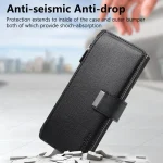 CaseNeo MagSafe RFID Anti-theft Zipper Wallet Retro Leather Phone Case, For Samsung Galaxy S24 Ultra 5G, For Samsung Galaxy S23 5G - Image 4