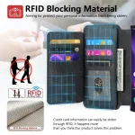 CaseNeo MagSafe RFID Anti-theft Zipper Wallet Retro Leather Phone Case, For Samsung Galaxy S24 Ultra 5G, For Samsung Galaxy S23 5G - Image 9