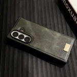 Crazy Horse Texture PU Phone Case, For Samsung Galaxy Z Fold7 5G, For Samsung Galaxy Z Flip7 5G - Image 4