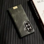 Crazy Horse Texture PU Phone Case, For Samsung Galaxy Z Fold7 5G, For Samsung Galaxy Z Flip7 5G - Image 5