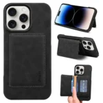 Denior D27 Retro Texture RFID MagSafe Photo Frame Card-slot Phone Case, For iPhone 14 Pro Max, For iPhone 13 Pro Max, For iPhone 13 Pro