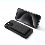 Denior D27 Retro Texture RFID MagSafe Photo Frame Card-slot Phone Case, For iPhone 14 Pro Max, For iPhone 13 Pro Max, For iPhone 13 Pro - Image 3