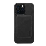 Denior D28 Retro Texture RFID MagSafe Vertical Flip Card-slot Phone Case, For iPhone 14 Pro Max, For iPhone 13 Pro Max, For iPhone 13 Pro - Image 2