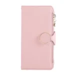 Round Buckle Zipper Wallet Leather Phone Case with Crossbody Strap, For iPhone X / XS, For iPhone XR, For iPhone XS Max, For iPhone 7 Plus / 8 Plus - Image 2