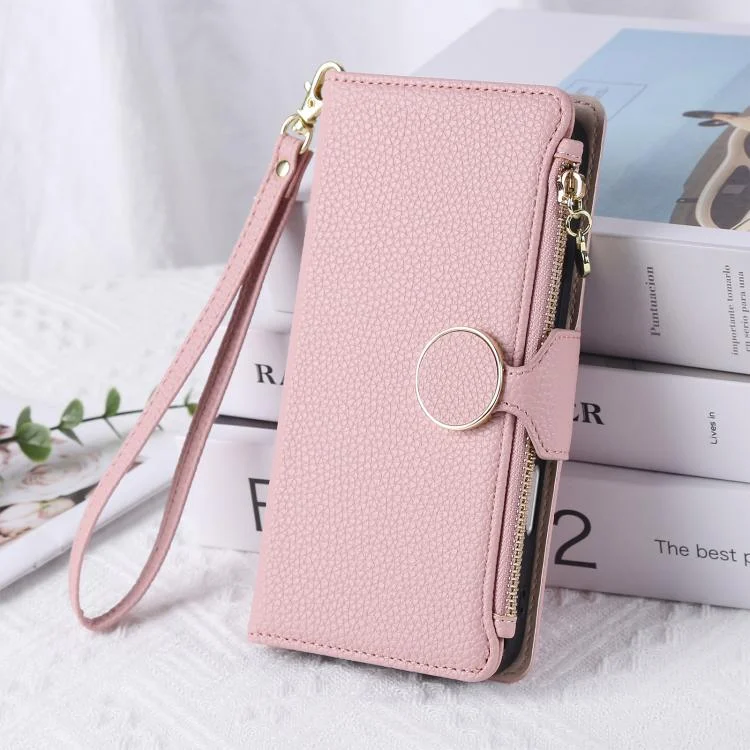 EDA008125025A_9.webp Round Buckle Zipper Wallet Leather Phone Case with Crossbody Strap, For iPhone X / XS, For iPhone XR, For iPhone XS Max, For iPhone 7 Plus / 8 Plus - Image 10