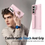 Film Integrated Lens Frame Bracket Phone Case with Wristband, For Samsung Galaxy Z Fold7, For Samsung Galaxy Z Fold6, For Samsung Galaxy Z Fold5 - Image 10
