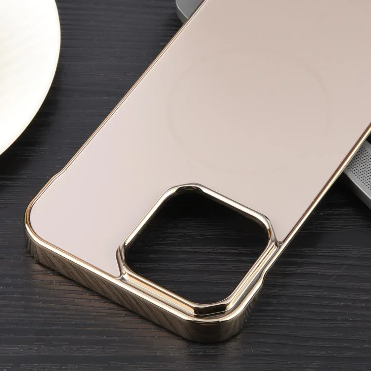EDA008140707A_4.webp Electroplating Frameless Frosted Anti-Glare PC MagSafe Phone Case, For iPhone 15 Pro, For iPhone 15 Plus / 14 Plus, For iPhone 15, For iPhone 14 / 13, For iPhone 14 Pro - Image 5