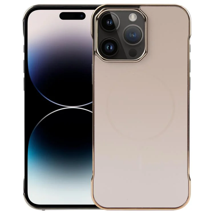 Electroplating Frameless Frosted Anti-Glare PC MagSafe Phone Case, For iPhone 14 Pro Max, For iPhone 13 Pro Max / 12 Pro Max, For iPhone 13 Pro, For iPhone 12 / 12 Pro